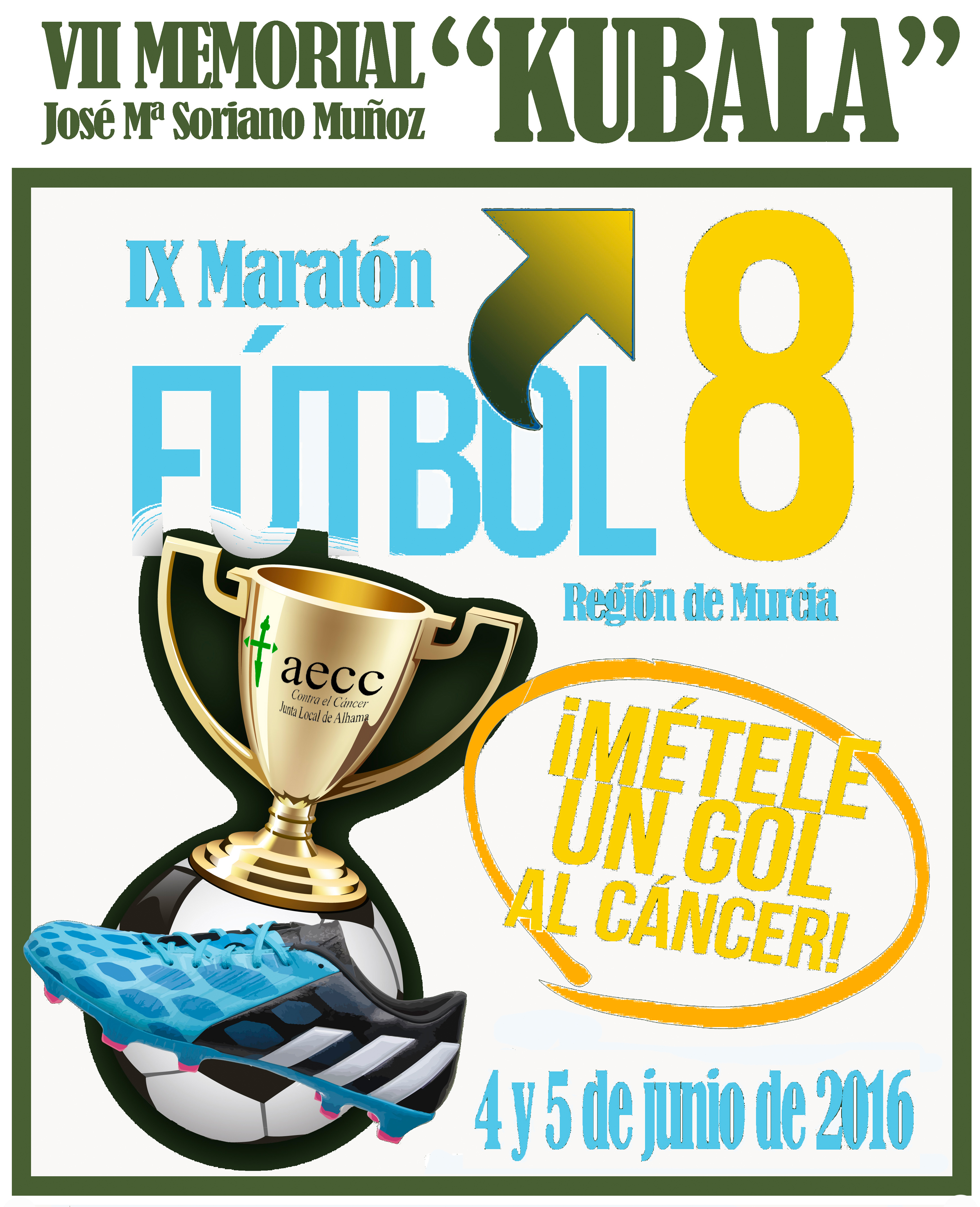 LOGO IX Maratón Fútbol 8 2016