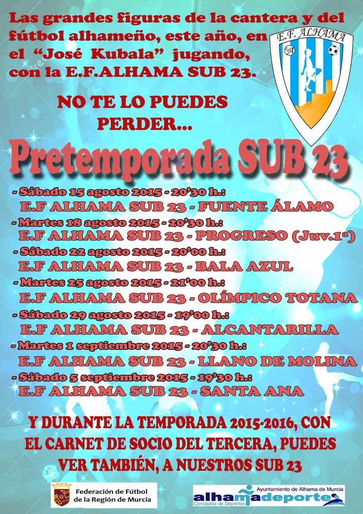 PRETEMPORADA SUB23